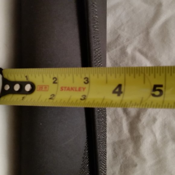 New! Koko Palenki Sleek Charcoal Clutch-344WC - Picture 10 of 11